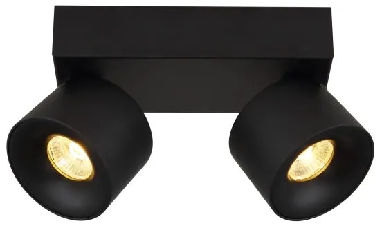 Globo 56961-2B - LED Bodové svietidlo RAE 2xLED/6W/230V čierna