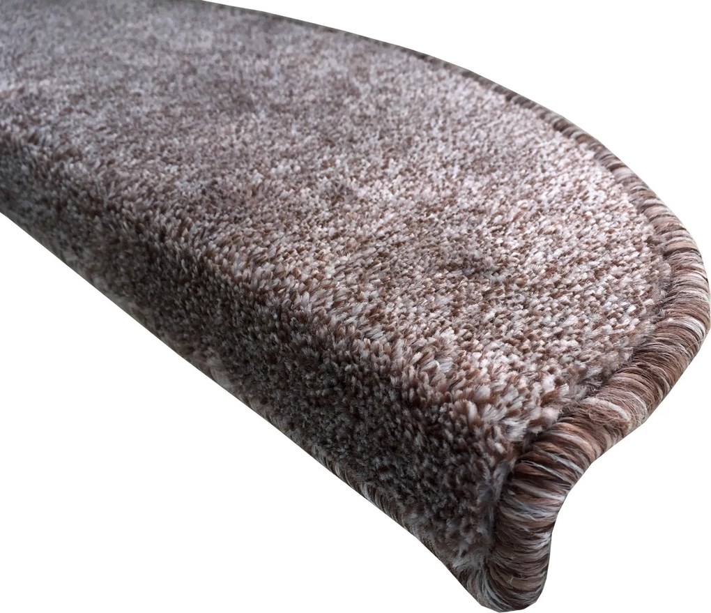 Vopi Nášľapy na schody Apollo Soft béžový polkruh - 24x65 polkruh (rozmer vrátane ohybu)