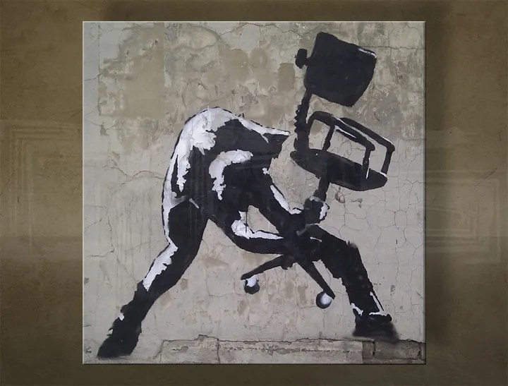 Obraz na plátne Street ART – Banksy
