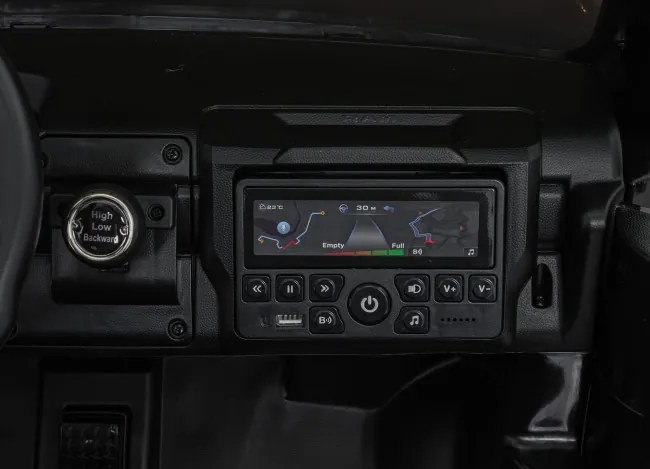Elektrické autíčko RAM 3500 čierne