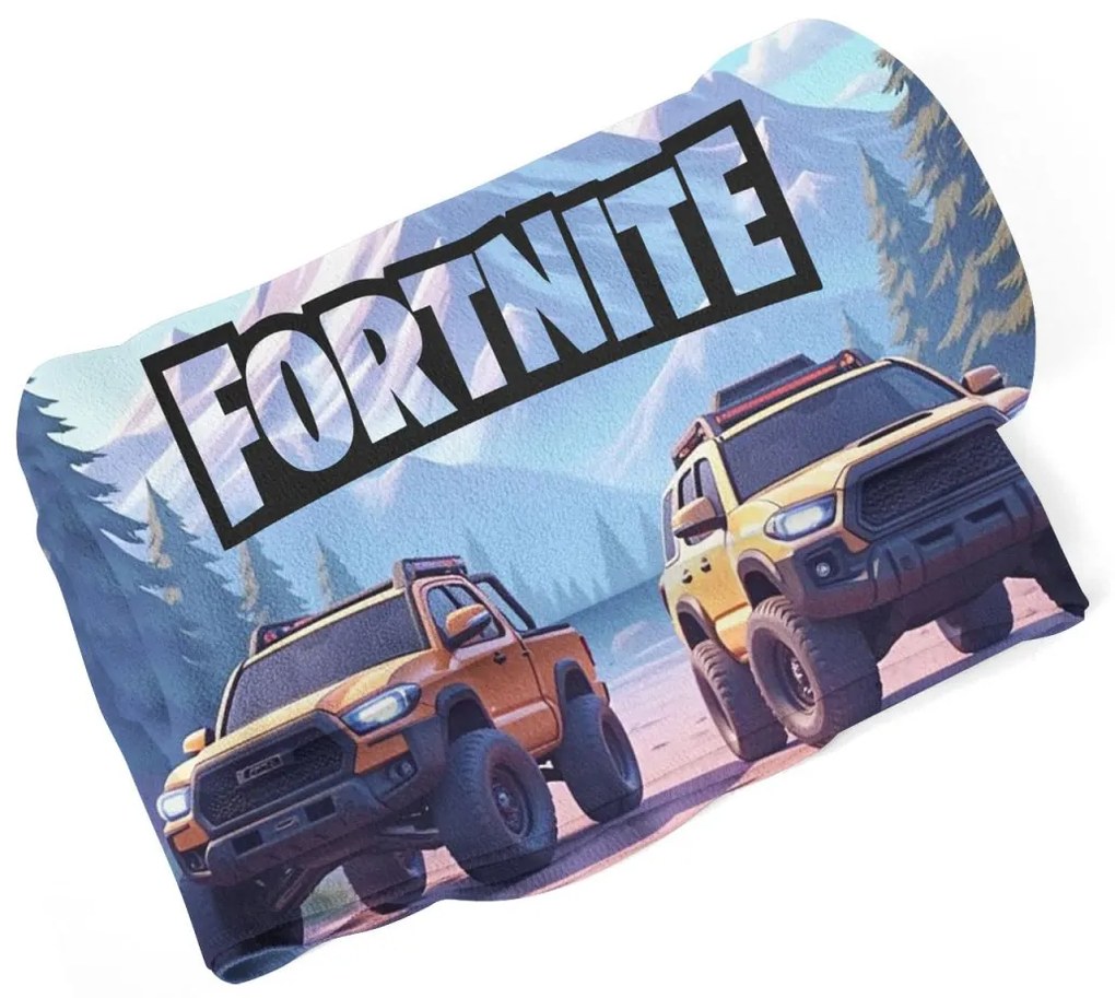 Sablio Deka FORTNITE Off-road autá - 150x120 cm