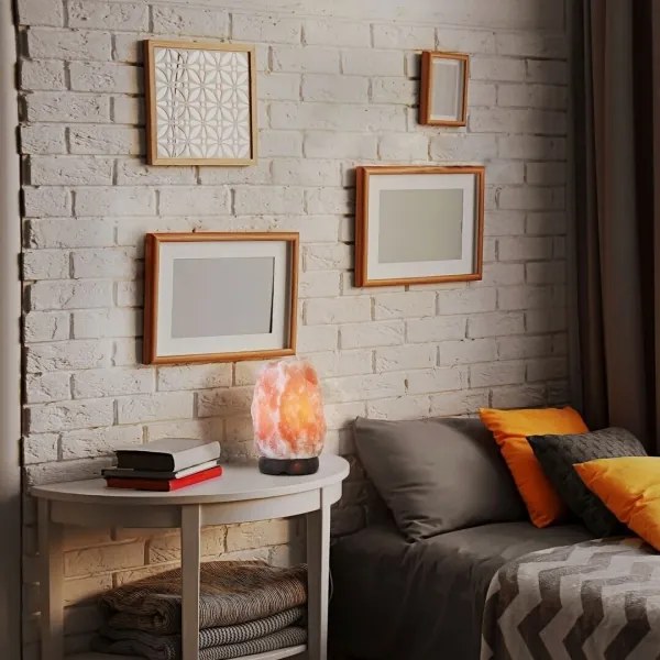 Rabalux 4130 - Soľná lampa ROCK 1xE14/15W/230V