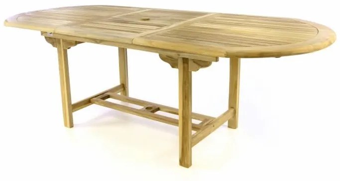 Záhradný drevený set z teakového dreva - 6 stoličiek, stôl