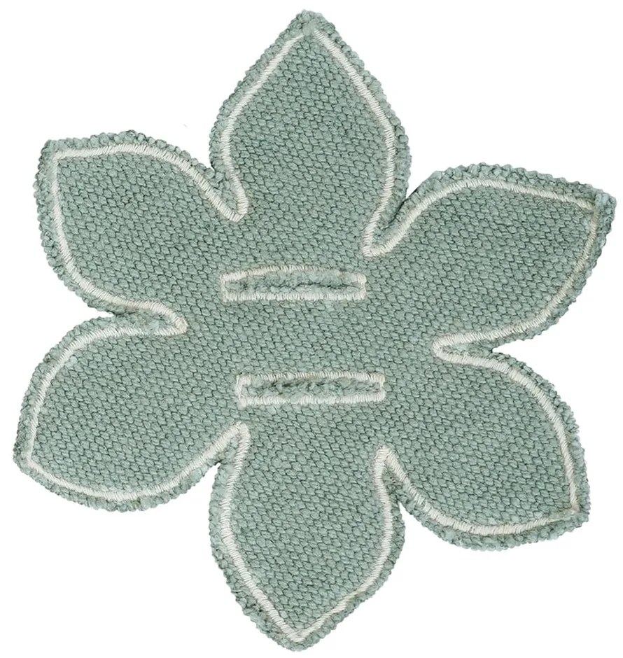 Krémový bavlnený detský hrací koberec 120x160 cm Wildflowers – Lorena Canals