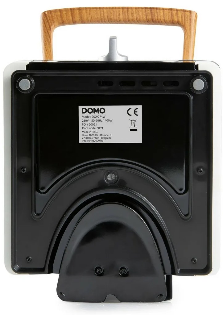 DOMO DO9274W vaflovač s termostatom, matná biela