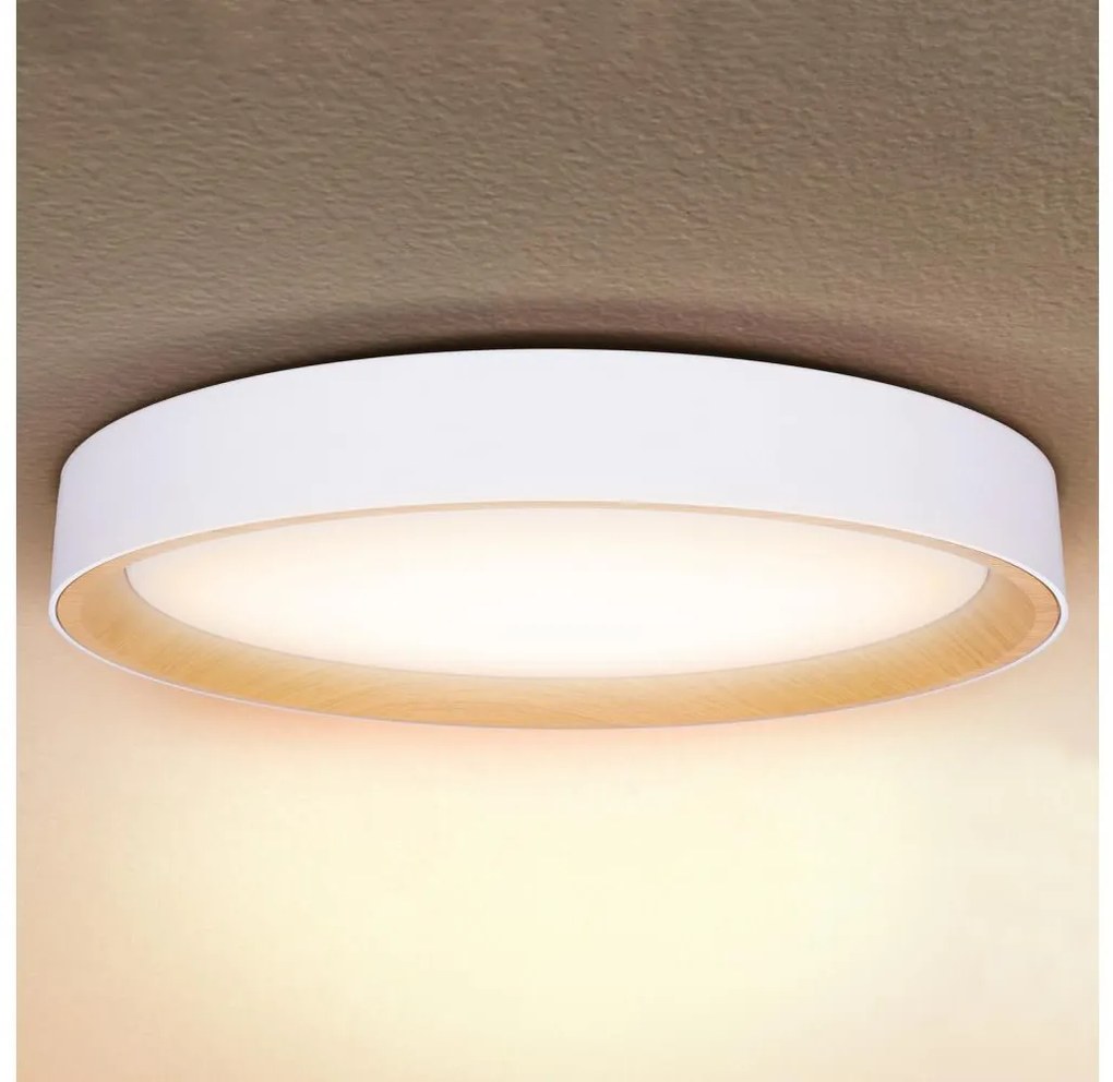 Brilagi - stmievateľné LED stropné svietidlo LARIOS LED/72W/230V biela pr. 59 cm + diaľkové ovládanie