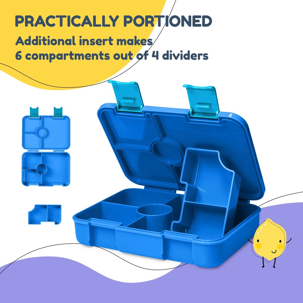 Klarstein Schmatzfatz desiatový box s priehradkami