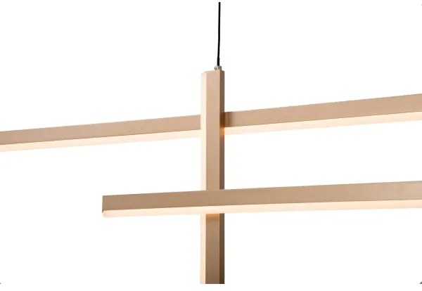 Zambelis 22022 - LED Stmievateľný luster na lanku LED/41W/230V zlatá