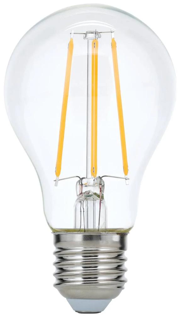 LED žiarovka E27 4,5W filament číra stmievateľná