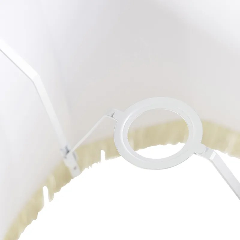 Hodvábny tienidlo krémové 45 cm - Granny