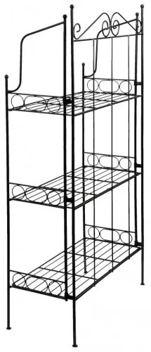 Esschert Design Regál na kvety s 3 policami veľkosť L-
