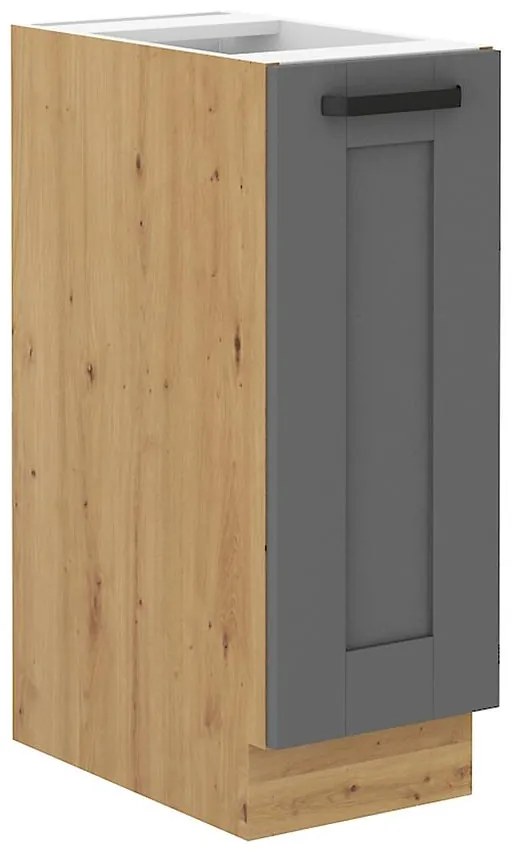 Kuchynská skrinka Luna dustgrey/artisan 30D Cargo BB