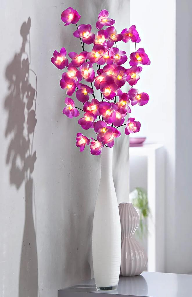 Svetelné vetvičky Orchidea, 3 kusy