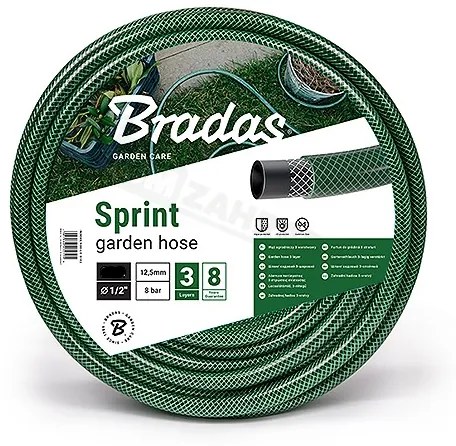 BRADAS Záhradná hadica SPRINT 20 m - 1/2"