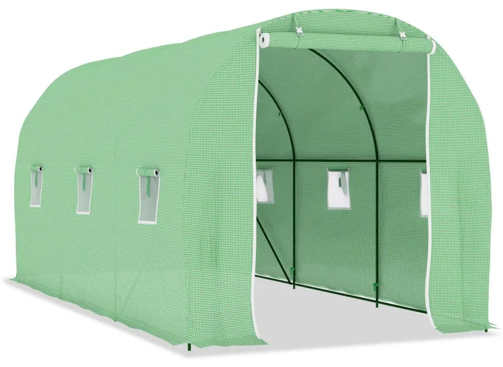 vidaXL Skleník 9 m² 4,5x2x2 cm