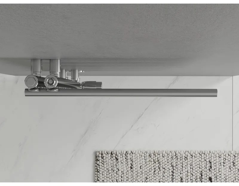 Mexen Neptun, vykurovacie teleso 1400x500 mm, 420 W, chrómová, W101-1400-500-00-01