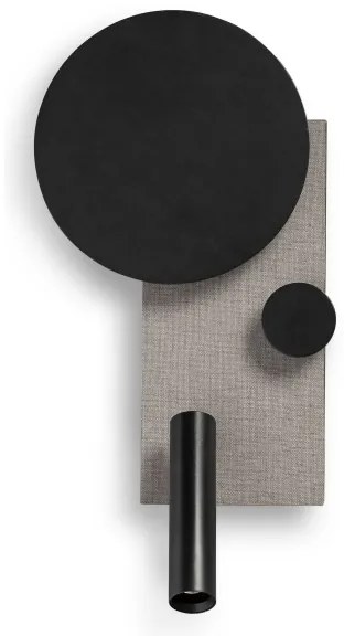 FARO 20065 - LED Stmievateľná nástenná lampička KLEE LED/10W/230V + LED/3W pravá