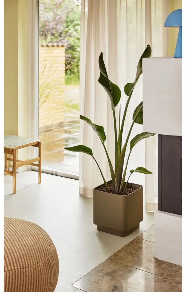 Kovové kvetináče v súprave 2 ks Cube – Hübsch