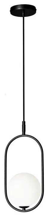 Luster na lanku CORDEL 1xG9/28W/230V čierna