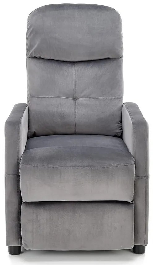 Kreslo Felipe 2 sivá