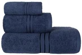 Bavlnený uterák Rondo 50x90 cm modrý