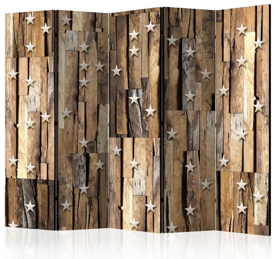 Artgeist Paraván - Wooden Constellation II [Room Dividers]