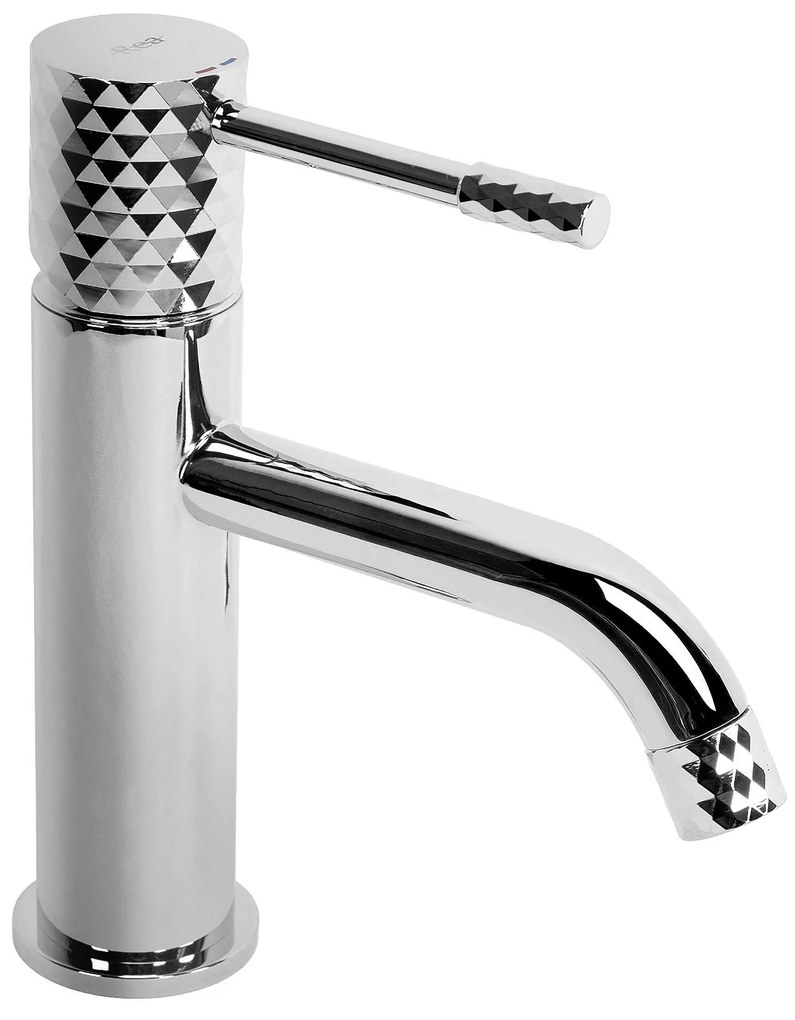Rea Lungo Diamond, umývadlová batéria h-185, chrómová, REA-B4635