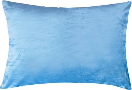 XPOSE ® Mikroplyšový povlak na polštář - nová modrá 50x70 cm