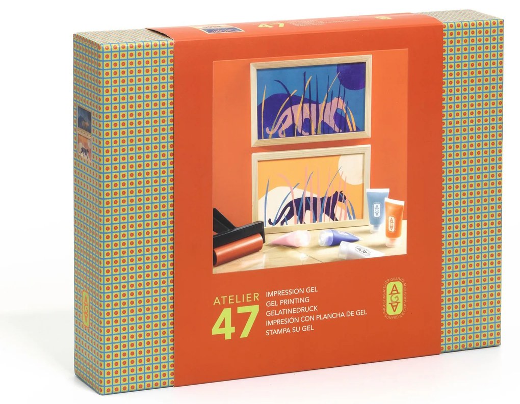 Atelier 47 – Gélová tlač pre tínedžerov aj dospelých – panter