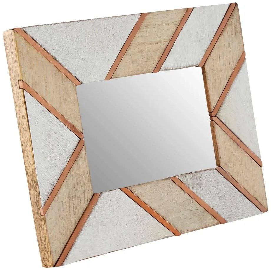 Bielo–béžový drevený rámček 19x24 cm Bowerbird – Premier Housewares