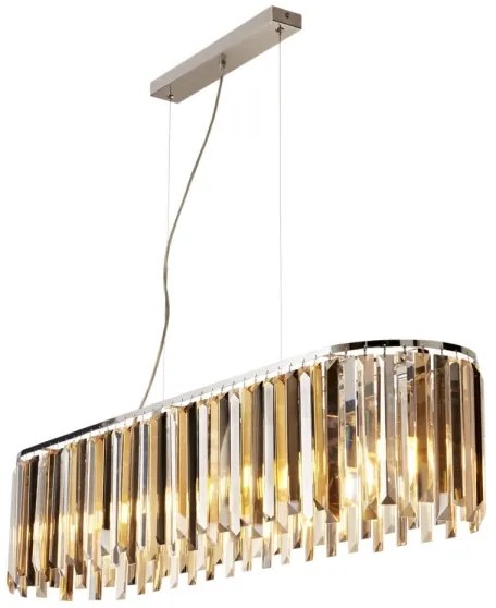 Searchlight 9838-8CC - Luster na lanku CLARISSA 8xE14/40W/230V