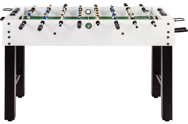GamesPlanet® Stolný futbal Glasgow, 121x101x79 cm, biely M70126