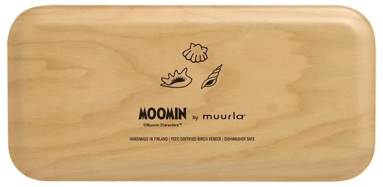 Podnos Moomin 27x13cm, modrý