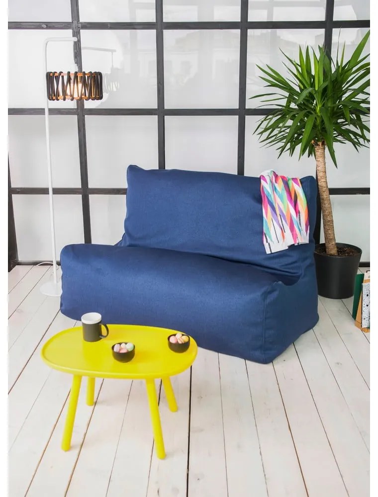 Sivobéžový sedací vak Sofa Seat Lounge – SLOWDOWN