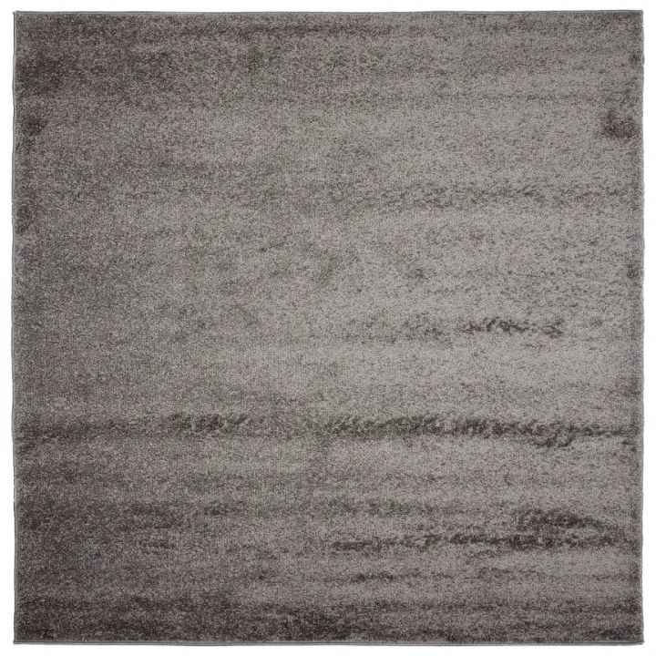Kusový koberec Shaggy Parba sivý štvorec 200x200cm