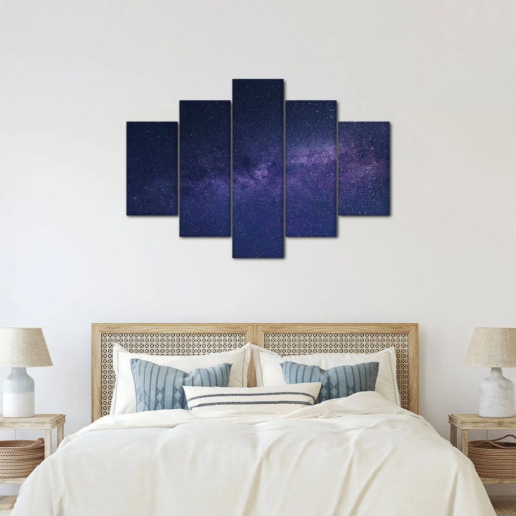 Obraz galaxie (150x105 cm)