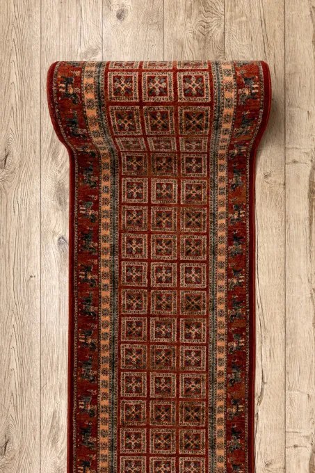 Behúň KASHQAI 4301/300 terakota / zelený