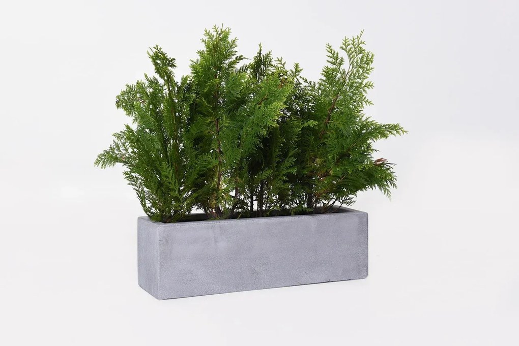 Hrantík FLOBO, sklolaminát, šírka 60 cm, betón - design