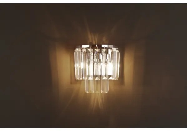 MAXLIGHT W0209 - Nástenné svietidlo MONACO 2xG9/40W/230V chróm