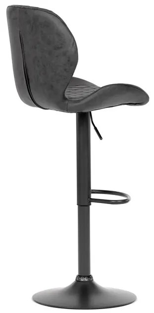 Autronic BONTEC Barová stolička, čierna, látka, AUB-431 BK3 Farba: Čierna