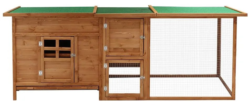 Kurník Avenberg IRIS 215 x 65 x 80 cm hnedý