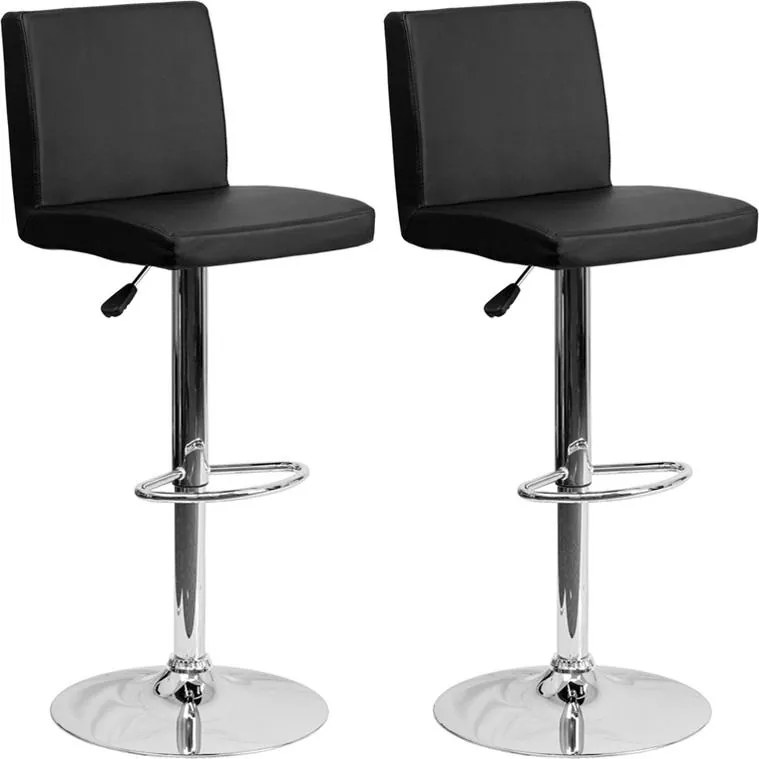 2x Barová stolička Hawaj CL-7004 čierna