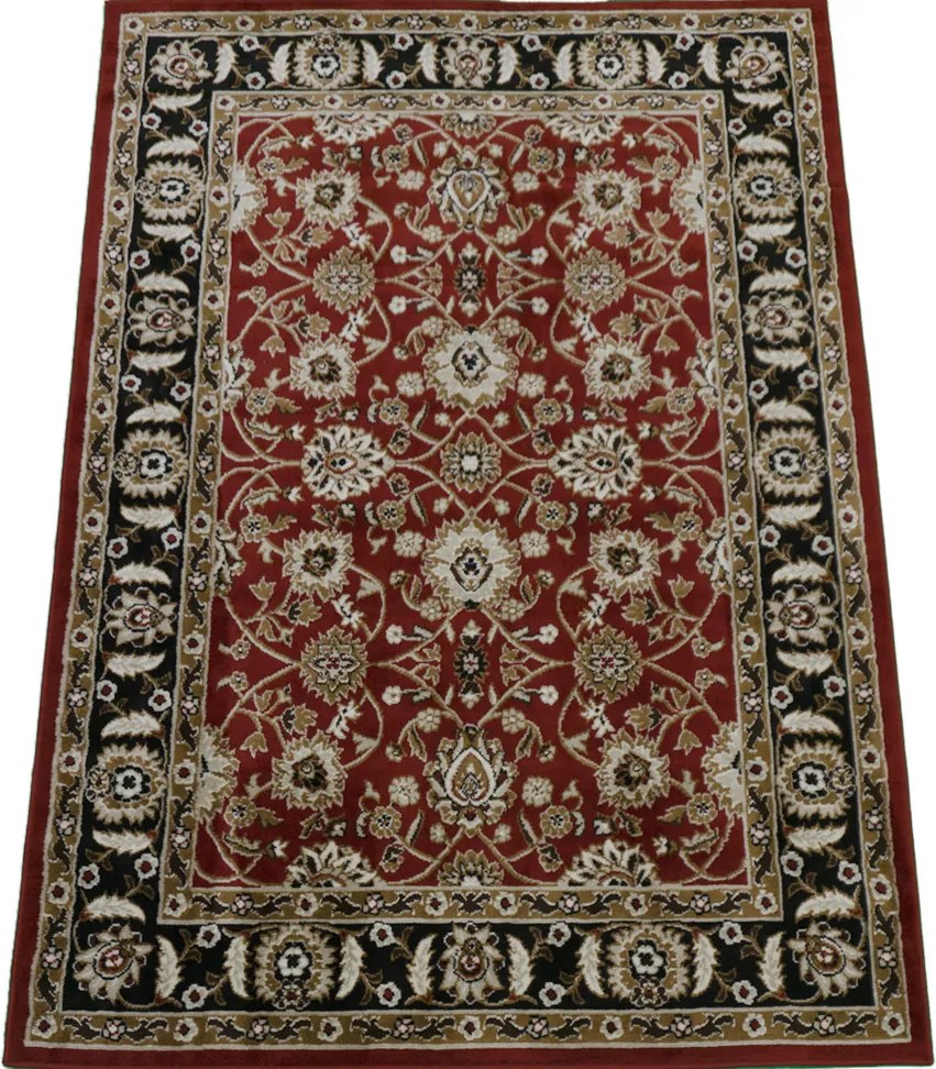Koberec Lotus 9305 RED – červený s orientálnym vzorom Rozmer: 160x220 cm