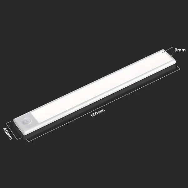 LED podlinkové svietidlo so senzorom LED/2,5W/5V 3000 mAh 3000K
