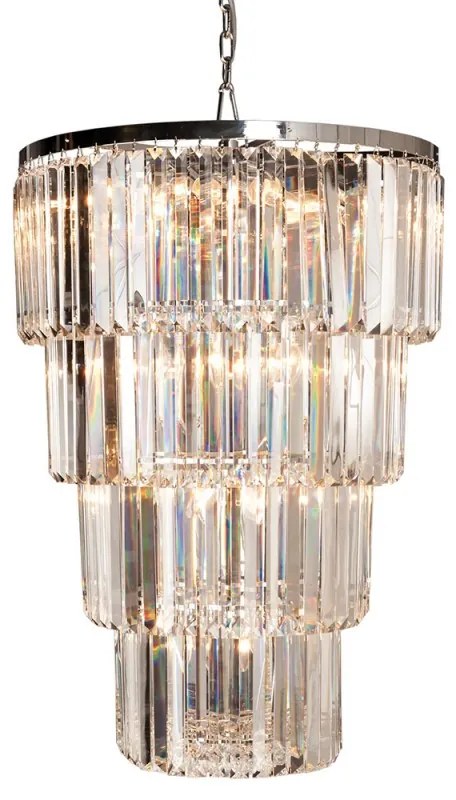 Krištáľ svietidlo luster 96cm 24pätíc