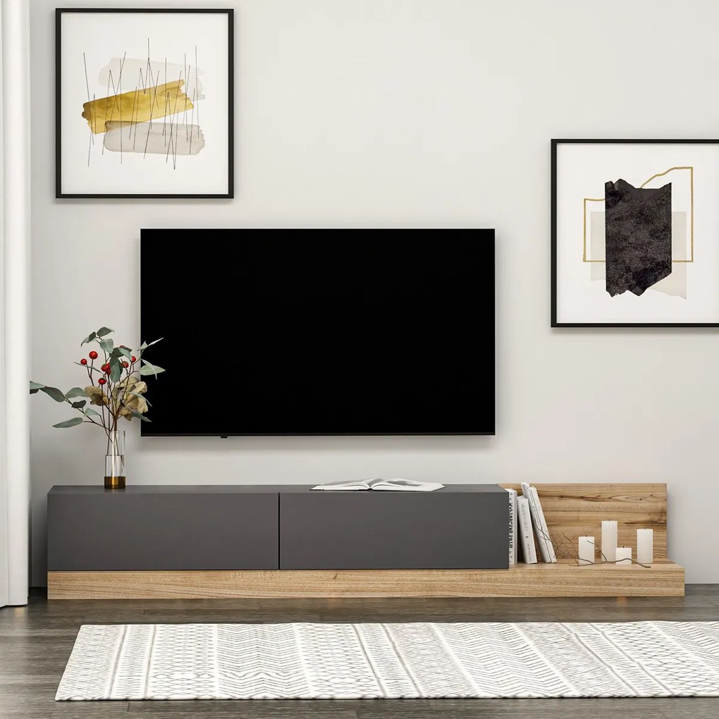 TV stolík Major Anthracite