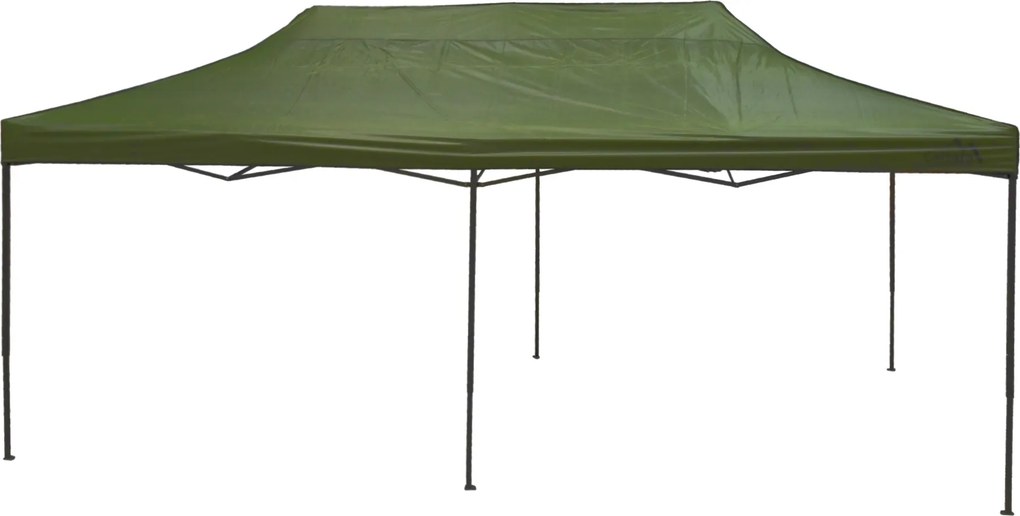 CATTARA Párty stan s nožnicovou konštrukciou 3x6 m, zelený, WATERPROOF