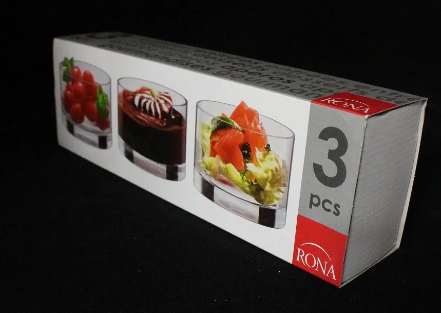Rona Miska na dezerty a pochutiny PARIS 280 ml, 3 ks