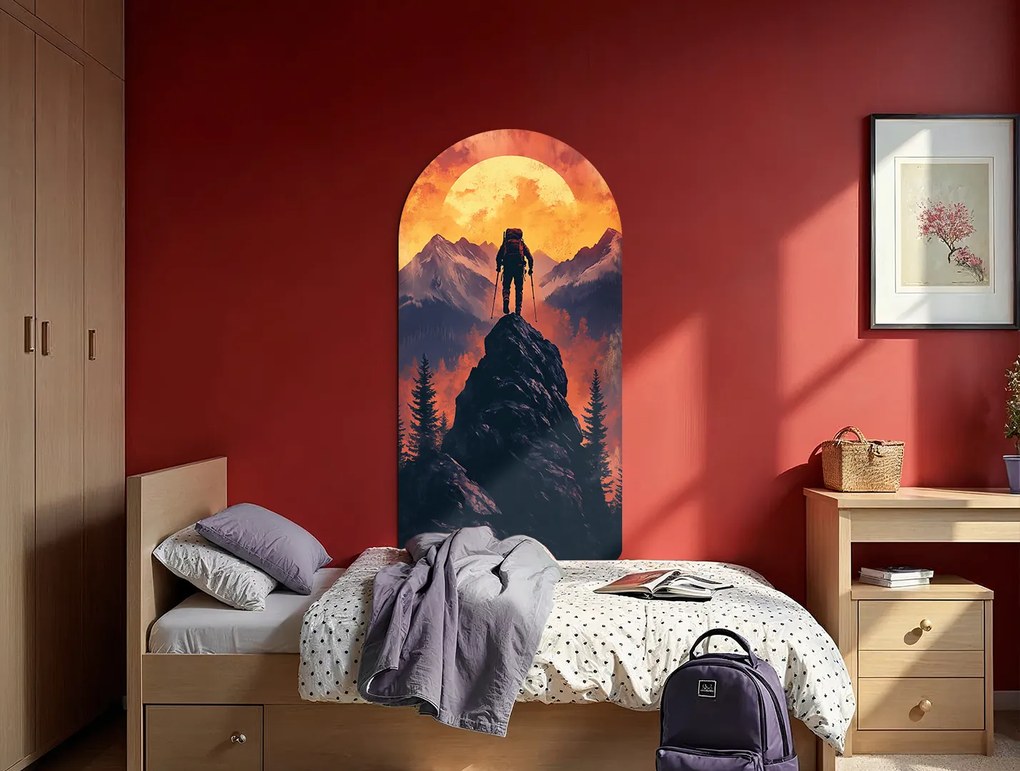 drevko | Obraz na stenu Výstup na vrchol 70 x 36 cm