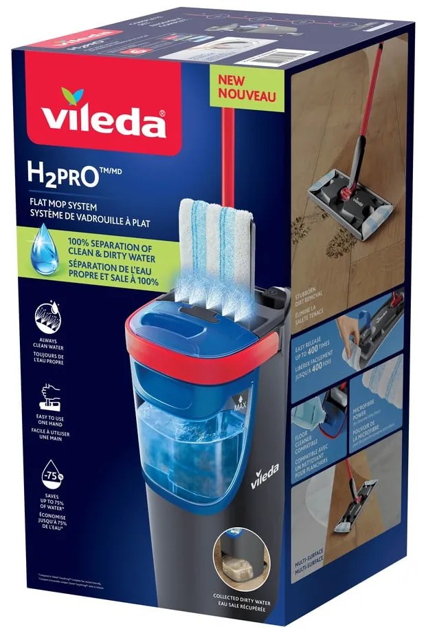 Mop s vedierkom H2PrO – Vileda